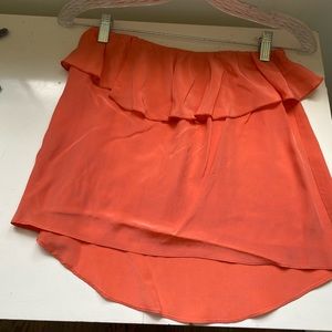 Amanda Uprichard silk crop top